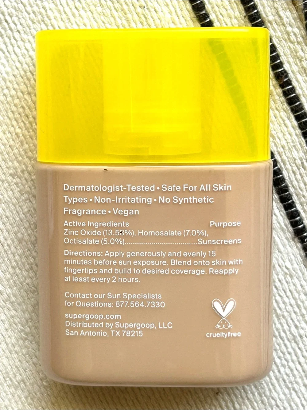 Supergoop! Protec(tint) Daily SPF Tint SPF 50 24N 1.18 oz NEW EXP 04/2027